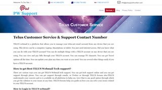 
                            10. Telus Customer Service 1-888-302-0444 Technical Support Number