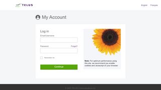 
                            4. TELUS :: Login