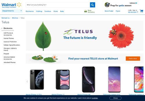 
                            12. Telus Mobility - Telus plans and phones | Walmart Canada