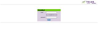 
                            7. TELUS Québec Web Mail Login
