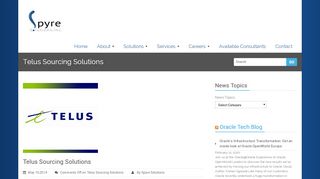 
                            13. Telus Sourcing Solutions | Spyre Solutions, Inc.