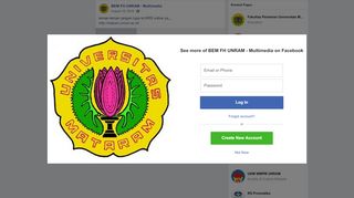 
                            4. teman-teman jangan lupa isi KRS online... - BEM FH UNRAM ...