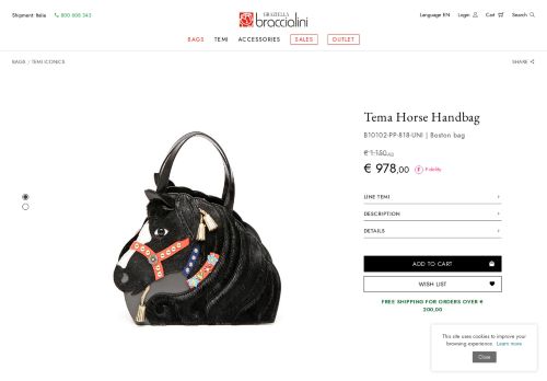 
                            13. Temi Horse Handbag - Graziella & Braccialini Official Online Shop