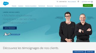 
                            3. Témoignages clients - Salesforce France