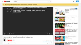
                            7. Temp-mail | How to use Temporary Email for Instant Use - YouTube