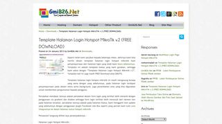 
                            8. Template Halaman Login Hotspot MikroTik v.2 (FREE DOWNLOAD ...