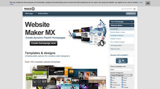 
                            5. Templates & designs > MAGIX Website Maker > Website Maker ...