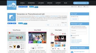 
                            9. Templates on Themeforest.net - VinaGecko.com