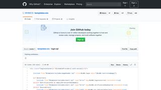 
                            7. templates-six/login.tpl at master · WHMCS/templates-six · GitHub