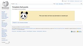 
                            10. Template:Sad panda - Wikipedia
