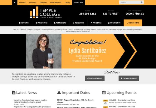 
                            9. Temple College