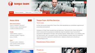 
                            4. Tempo-Team: EU-Flex Services | Tempo-Team Eu-Flex Poland