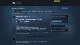 
                            10. [Temporary]My.com and Steam account 