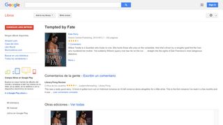 
                            11. Tempted by Fate - Resultado de Google Books