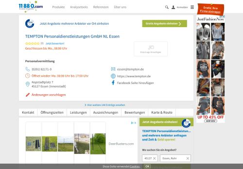 
                            12. ▷ TEMPTON Personaldienstleistungen GmbH NL Essen | Tel. (0201 ...