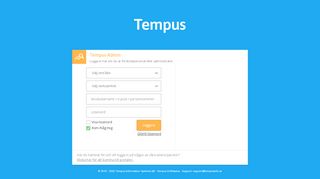 
                            5. Tempus Admin