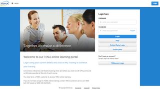 
                            5. TENA Online Learning - Online Training Portal
