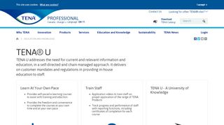 
                            12. TENA® U eLearning test