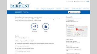 
                            7. Tenant Portal - Fairmont Property Management