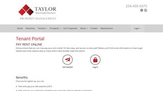 
                            7. Tenant Portal - Taylor Real Estate SolutionsTaylor Real Estate Solutions