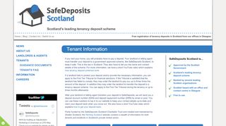 
                            2. Tenants Area For SafeDeposits Scotland