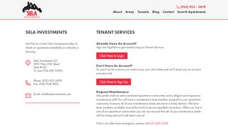 
                            10. Tenants - Sela Investments : Sela Investments