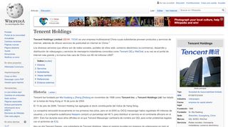 
                            10. Tencent Holdings - Wikipedia, la enciclopedia libre