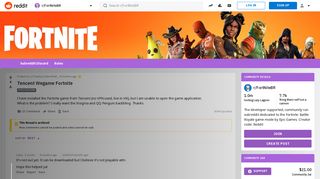 
                            6. Tencent Wegame Fortnite : FortNiteBR - Reddit