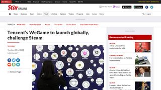 
                            5. Tencent's WeGame to launch globally, challenge Steam - Tech News ...