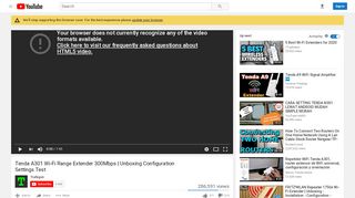 
                            6. Tenda A301 Wi-Fi Range Extender 300Mbps | Unboxing ... - YouTube