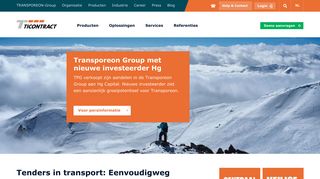 
                            1. Tenders voor transporten, gemakkelijk en online met TICONTRACT