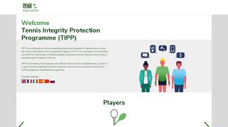 
                            4. Tennis Integrity Protection Programme