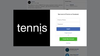 
                            6. Tennis - Para obtener tu venta a CRÉDITO solo debes... | Facebook