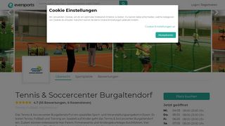 
                            9. Tennis & Soccercenter Burgaltendorf - 45289 Essen - Eversports
