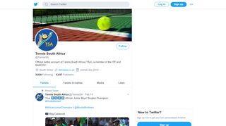 
                            11. Tennis South Africa (@TennisSA) | Twitter