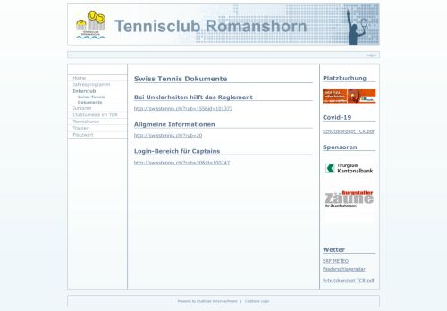 
                            10. Tennisclub Romanshorn - Swiss Tennis Dokumente