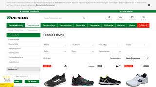 
                            8. Tennisschuhe | Stark Reduziert | Tennis-Peters