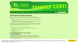 
                            10. Tennisverband Sachsen-Anhalt: nuLiga - Login
