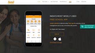 
                            2. Tenoapp: India's Leading Free To Use Mobile App For Schools