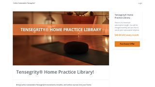 
                            4. Tensegrity® Home Practice Library! - Cleargreen