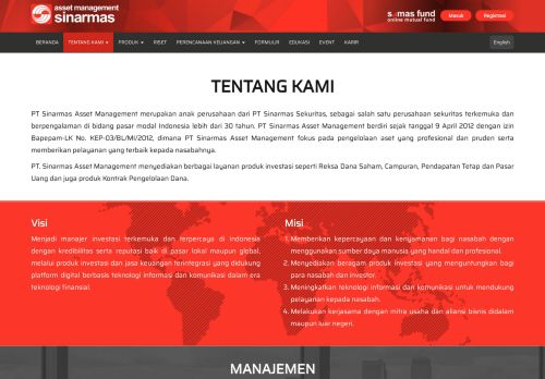 
                            11. Tentang Kami | Sinarmas Asset Management