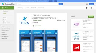 
                            5. TERA for Traveloka Accommodation Partners - แอปพลิเคชันใน Google ...