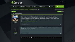 
                            7. Tera Online not working - GeForce Forums