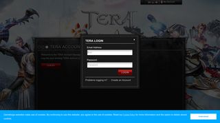 
                            4. TERA - True Action Combat - Account Management - TERA Europe