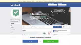 
                            9. Terapeut Booking - Startside | Facebook