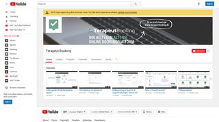 
                            5. Terapeut Booking - YouTube