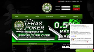 
                            8. Teras Poker: Situs Judi Online, Domino qiu qiu, Agen Bandarq, AduQ