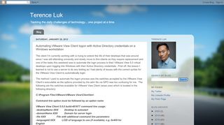 
                            5. Terence Luk: Automating VMware View Client logon with Active ...