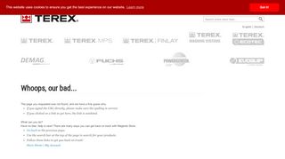 
                            10. Terex Merchandise Shop