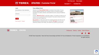 
                            10. Terex Utilities Portal | Terex